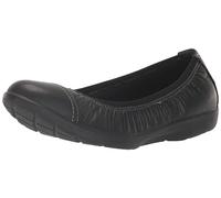 Clarks - - Damen Meadow Opal Schuhe, Kolorit Black Leather, Größe: 38 EU
