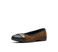 Clarks Damen Meadow Rose Ballerinas, Leopard, 40 EU