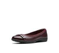 Clarks Damen Meadow Rose Ballerinas, Wine Combi, 44 EU Weit