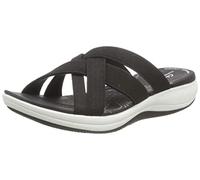 Clarks Damen Mira Grove Flip-Flop, Black/Black, 36 EU