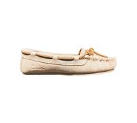 Clarks Damen-Mokassin aus Wildleder, klassischer Stil, ergonomischer Komfort, leichte Sohle, Größen 36 bis 41, beige, 39 EU