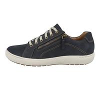 Clarks Damen Nalle Lace Sneaker, Navy Nubuck, 41 EU