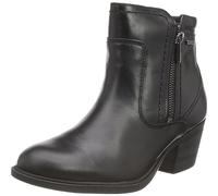 Clarks Damen Neva Zip WP Chukka-Stiefel, Black Leather, 37 EU