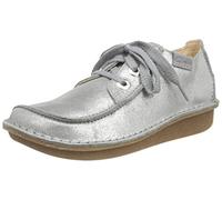 Clarks Damen Oxford Funny Dream, Grey Metallic, 35.5 EU