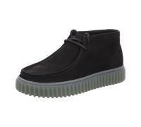 Clarks Damen Plateau Schnürschuhe für Damen, schwarz, Größe 44 ½ EU / 10 UK