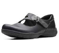Clarks Damen Roseville Mary Jane Schuh, Schwarz Kombi, 38 EU