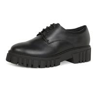 Clarks Leder-Schnürschuhe "Page Walk" in Schwarz - Größe 41,5 | Damen Schnuerschuhe