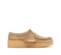 Clarks Damen - Schnürschuhe Wallabee Cup beige EU-Größe 40