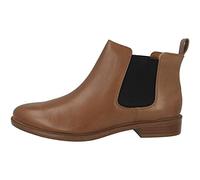 Clarks Damen Taylor Shine Chelsea Boots, Tan Leatherther, 38 EU