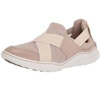 Clarks Damen Teagan Go Sneaker, Sand Combi, 41.5 EU