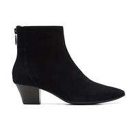 Clarks Damen Teresa Mode-Stiefel, Schwarz Leder, 39 EU