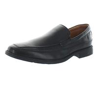 Clarks Herren Loafer, Schwarz Leder, 48 EU