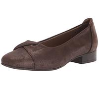 Clarks Damen Tilmont Dalia Ballerinas, Bronze Metallic Textile, 38.5 EU Weit