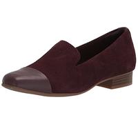 Clarks Damen Tilmont Step Slipper, Burgunderrot Wildleder, 38 EU