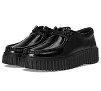 Clarks Damen Torhill Bee, Schwarzes Lackleder, 10