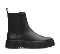 Clarks Originals Damen Stiefelette Torhill Maple Leder Schwarz Größe 39