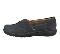 Clarks Damen Un Loop Stride Loafer, Navy Nubuck, 41.5 EU