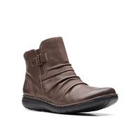 Clarks Damen Un Loop Top Chelsea Boot, Dark Brown, 39.5 EU