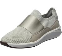 Clarks Damen Un Rio Hausschuh, White Knit, 40 EU