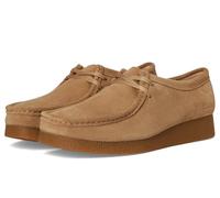 Clarks Damen Wallabee EVO Oxford, Dunkelgraues Wildleder, 37.5 EU