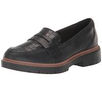 Clarks Damen Westlynn Ayla Slipper, Schwarz Leder, 38 EU Weit