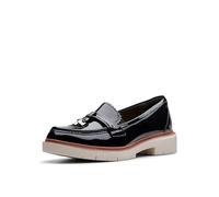 Clarks Damen Westlynn Bella Slipper, Schwarz Lack, 38.5 EU