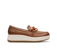 Clarks - - Damen Zylah May Schuhe, Kolorit Tan Leathe, Größe: 39 EU