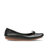 Clarks Damenschuhe Klassische Ballerinas BLACK LEATHER BLACK LEATHER - Gr. - 7.5 UK