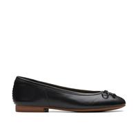 Clarks Damenschuhe Klassische Ballerinas BLACK LEATHER BLACK LEATHER - Gr. - 7.5 UK