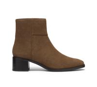 Stiefelette CLARKS "Wrenn Top", Damen, Gr. 38, braun, Leder, Schuhe Stiefelette, mit bestem Komfort (33690223-38) braun