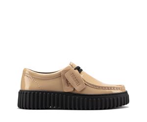 Clarks Damenschuhe Mokassins BEIGE PATENT BEIGE PATENT - Gr. - 5.5 UK