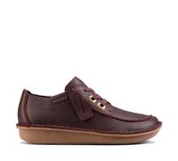 Clarks Damenschuhe Mokassins WINE LEATHER WINE LEATHER - Gr. - 4 UK