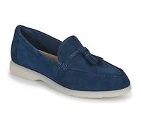 Clarks Damen Narini Edge Slipper, Navy Suede, 38 EU
