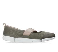 Clarks Damenschuhe Slipper / Trotteur KHAKI COMBI KHAKI COMBI - Gr. - 37 EU | 4 UK