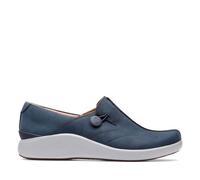 Clarks Damenschuhe Slipper / Trotteur NAVY NUBUCK NAVY NUBUCK - Gr. - 41 EU | 7 UK