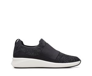 Clarks Damenschuhe Sneaker low BLACK KNIT BLACK KNIT - Gr. - 40 EU | 6.5 UK