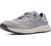 Clarks Davis Low Sneaker, Grey Combi, 10 Medium