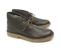 Clarks Desert BT Evo Dark Brown Klassische Stiefeletten für Herren aus Leder, Dark Brown Lea, 41.5 EU
