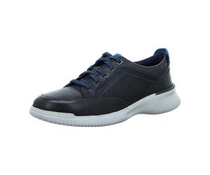 Clarks DONAWAY RUN-Schnürer für Herren, blau, Größe 46 EU / 11 UK