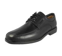 Clarks Elegante Herren-Schnürschuhe, formelle Schuhe, Un Kendric Way, Schwarz , 9 UK Wide