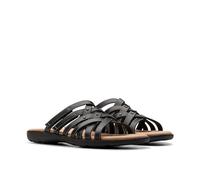 Clarks Elizabelle Rio für Damen, Schwarz Leder, 36 EU