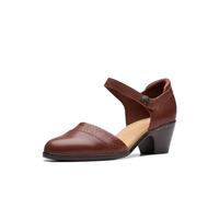 Clarks Emily 2 Ketra Damen-Pump, Hellbraunes Leder, 12