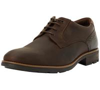 Clarks Emmet Zip Mens Brown Distressed, 6