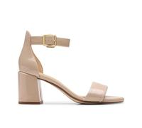 Clarks Ezoria Sling Womens Cream Multi, 3.5