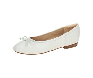 Clarks Fawna Lily Ballerinas weiß 26176378 für Damen, weiß, Größe 41 ½ EU / 7,5 UK