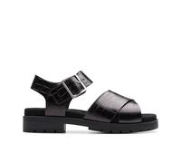 Clarks Fawna Lily Womens Silver Leather, 6
