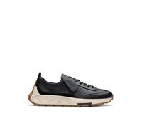Clarks Damen Craft Speed. Sneaker, Black Leather, 41 EU