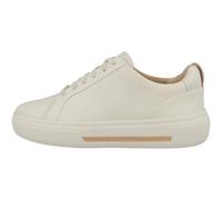 Clarks Damen 261763084 Sneaker, Off White Lea, 39 EU