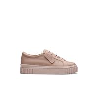 Clarks Damen Mayhill Walk Sneaker, Light Pink Lea, 39.5 EU