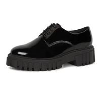 Clarks Femme Page Walk Basket, Black Pat, 37 EU